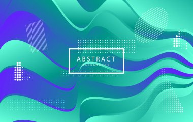 Renkli Soyut Özgeçmiş. Güzel zarif illüstrasyon, grafik sanat tasarımı 