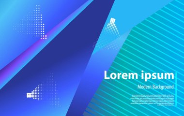 Renkli Soyut Özgeçmiş. Güzel zarif illüstrasyon, grafik sanat tasarımı 