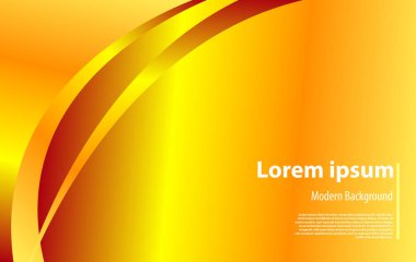 Renkli Soyut Özgeçmiş. Güzel zarif illüstrasyon, grafik sanat tasarımı 