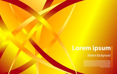 Renkli Soyut Özgeçmiş. Güzel zarif illüstrasyon, grafik sanat tasarımı 