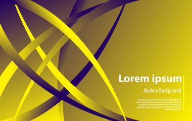 Renkli Soyut Özgeçmiş. Güzel zarif illüstrasyon, grafik sanat tasarımı 