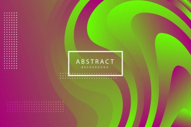 Renkli Soyut Özgeçmiş. Güzel zarif illüstrasyon, grafik sanat tasarımı 