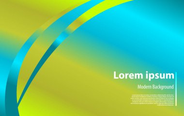 Renkli Soyut Özgeçmiş. Güzel zarif illüstrasyon, grafik sanat tasarımı 