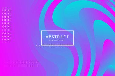 Renkli Soyut Özgeçmiş. Güzel zarif illüstrasyon, grafik sanat tasarımı 