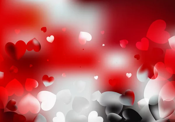 Vector Illustration Valentines Day Background — Stock Vector