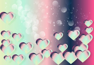 Sevgiliye arka plan vektör çizim