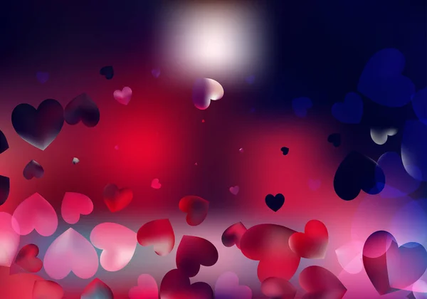 Illustration Vectorielle Fond Saint Valentin — Image vectorielle