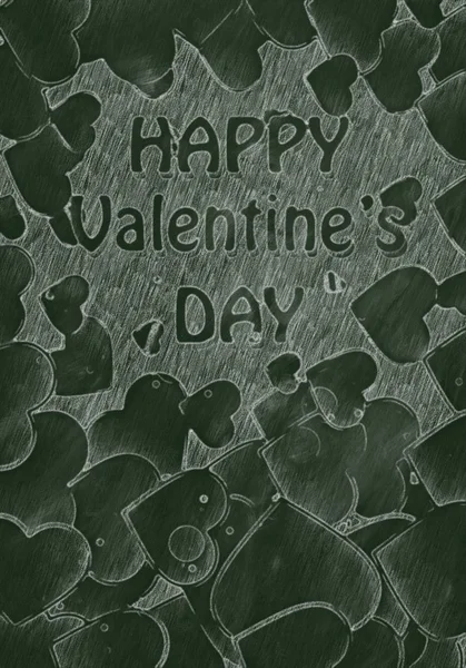 Fondo Día San Valentín Cncept Vacaciones — Foto de Stock