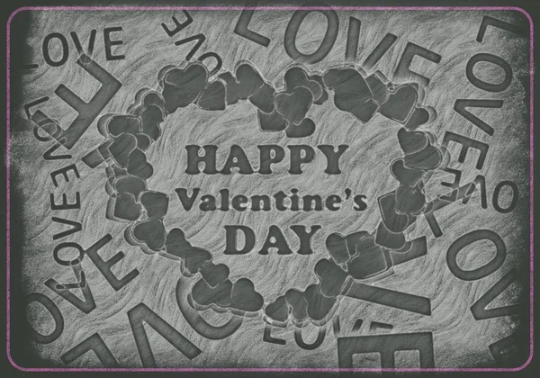 Valentines Day Background Holiday Cncept — Stock Photo, Image