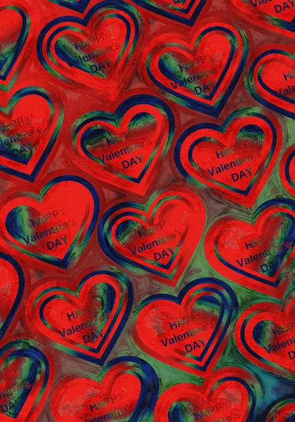 Valentines Day Background Holiday Cncept — Stock Photo, Image