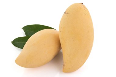 Sarı mango meyve kapalı.