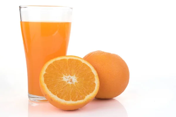 Naranja Vaso Fruta Muy Dulce — Foto de Stock
