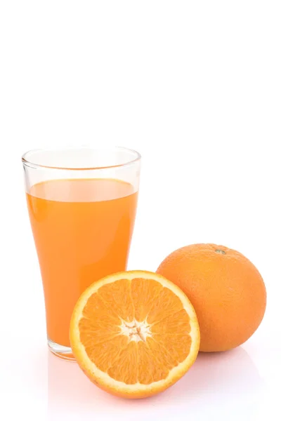 Orange Fruit Glass Sangat Manis — Stok Foto