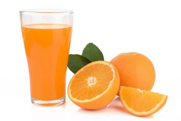 Orange Frukt Glas Mycket Söt — Stockfoto