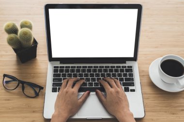 Bilgisayar dizüstü tablo iş Office.