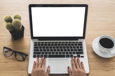 Bilgisayar dizüstü tablo iş Office.