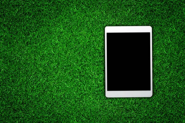 Taplate yeşil çimenlerin üzerinde en iyi görünümü.