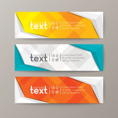 soyut düşük Poli arka plan afiş şablon