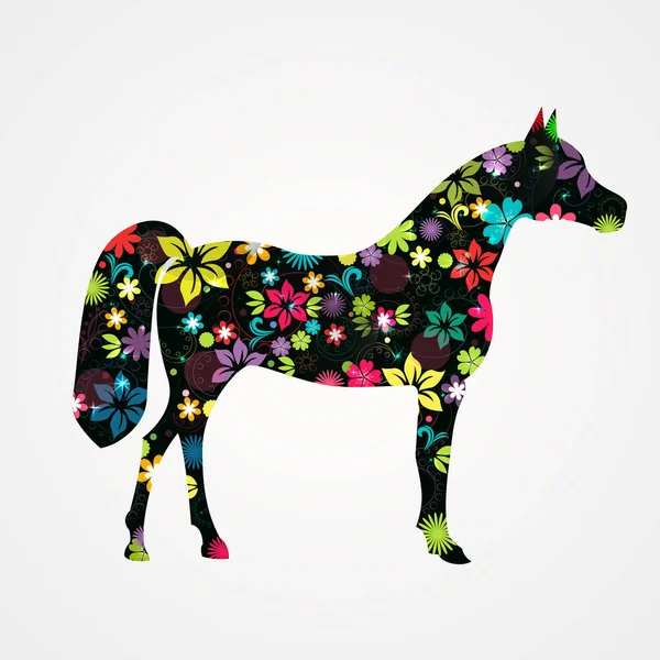      Beyaz arka plan boyalı ata çiçek 