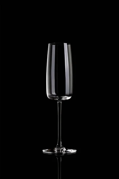 Champagne on black background — Stock Photo, Image