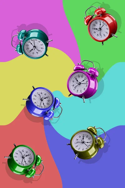 Analog clock alarm — Stock Photo, Image