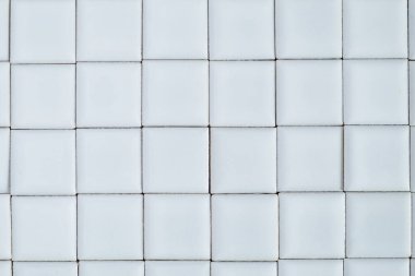 Doku grafik kaynağı beyaz seramik zemin kare deseni kapat