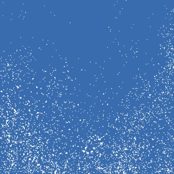 Caindo Neve Fundo Inverno Textura Abstrata Branca Sobre Fundo Azul —  Vetores de Stock