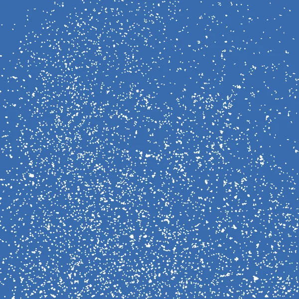 Chute Neige Fond Hiver Texture Abstraite Blanche Sur Fond Bleu — Image vectorielle