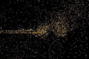 Altın glitter doku vektör.