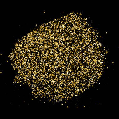 Altın glitter doku vektör.