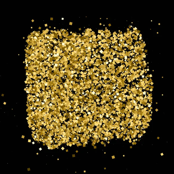 Altın glitter doku vektör. — Stok Vektör