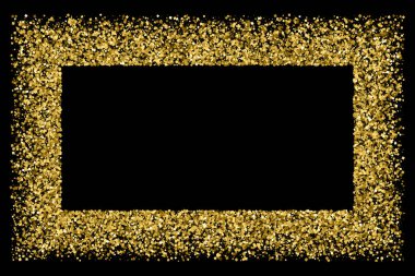 Altın glitter doku vektör.