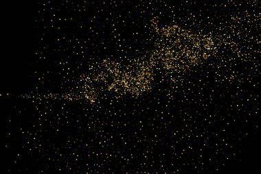 Altın glitter doku vektör.
