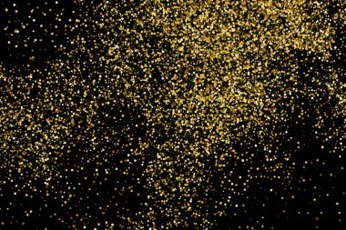 Altın glitter doku vektör.