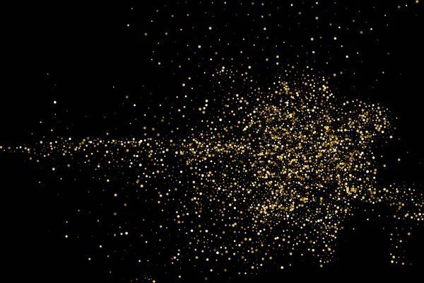 Altın glitter doku vektör.