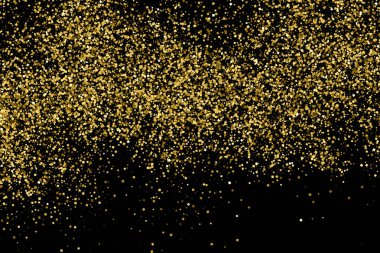 Altın glitter doku vektör.