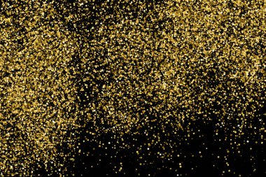 Altın glitter doku vektör.