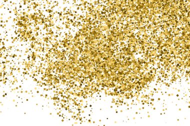 Altın glitter doku vektör.