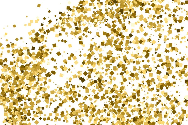 Gold-Glitzer-Textur-Vektor. — Stockvektor