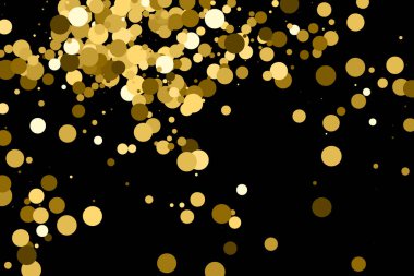 Altın glitter doku vektör.
