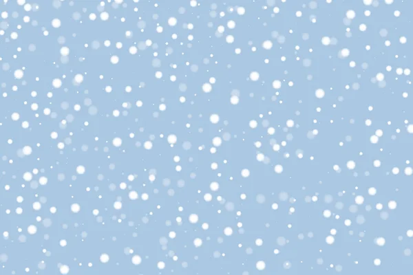 Neige blanche abstraite — Image vectorielle