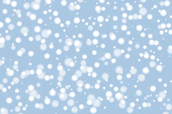 Neige blanche abstraite — Image vectorielle
