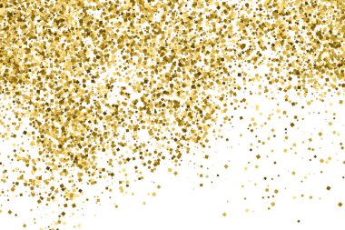 Altın glitter doku vektör.