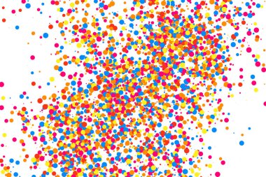 Renkli patlama konfeti. Renkli grenli doku vektör.