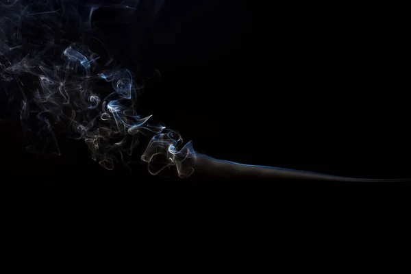 Frysa rörelse av rök. — Stockfoto