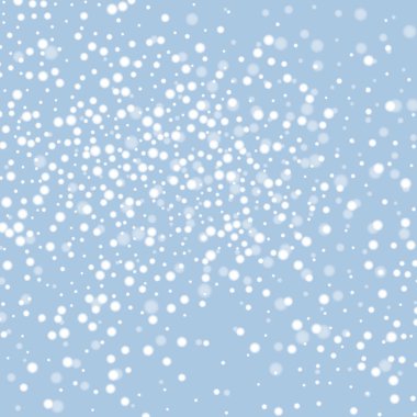 Beyaz kar soyut kış arka plan. Vektör çizim, eps 10.