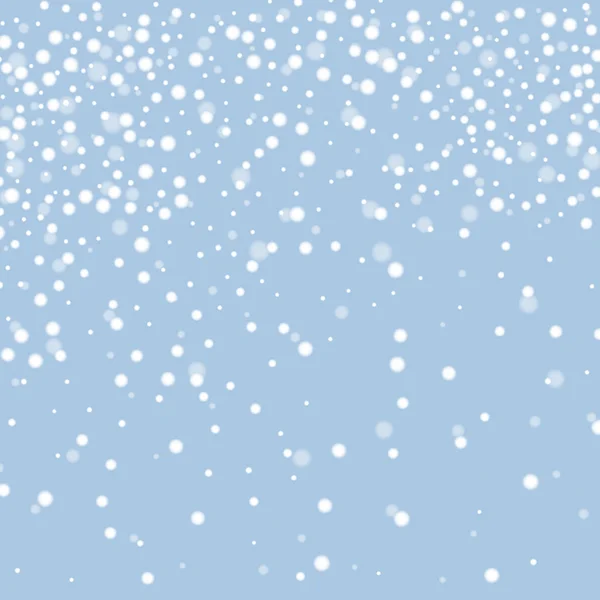 Branca Neve Abstrato Fundo Inverno Ilustração Vetorial Eps — Vetor de Stock