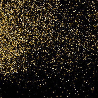 Altın glitter doku vektör.