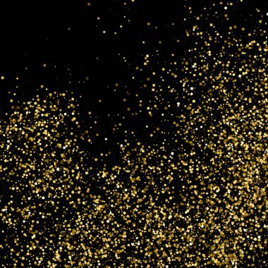 Altın glitter doku vektör.