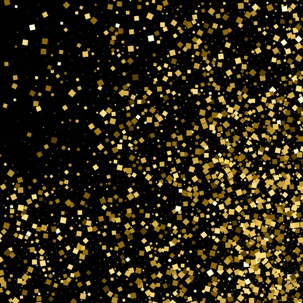 Gold glitter textuur vector. — Stockvector